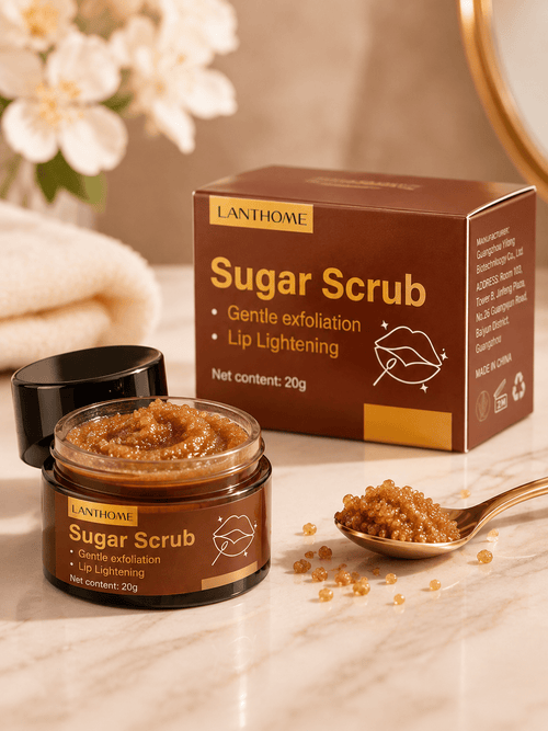 Brown Sugar Lip Scrub | Exfoliating Lip Care - Beauty Accessories - Glow Beauty