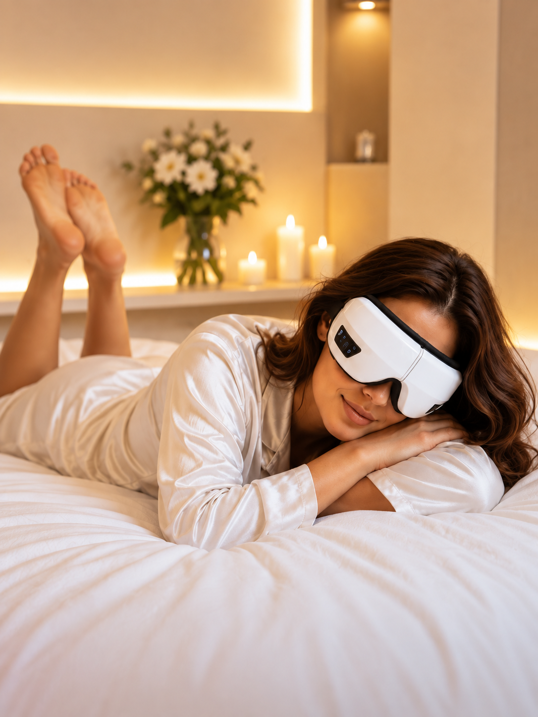 Smart Eye Massager | Heat & Bluetooth