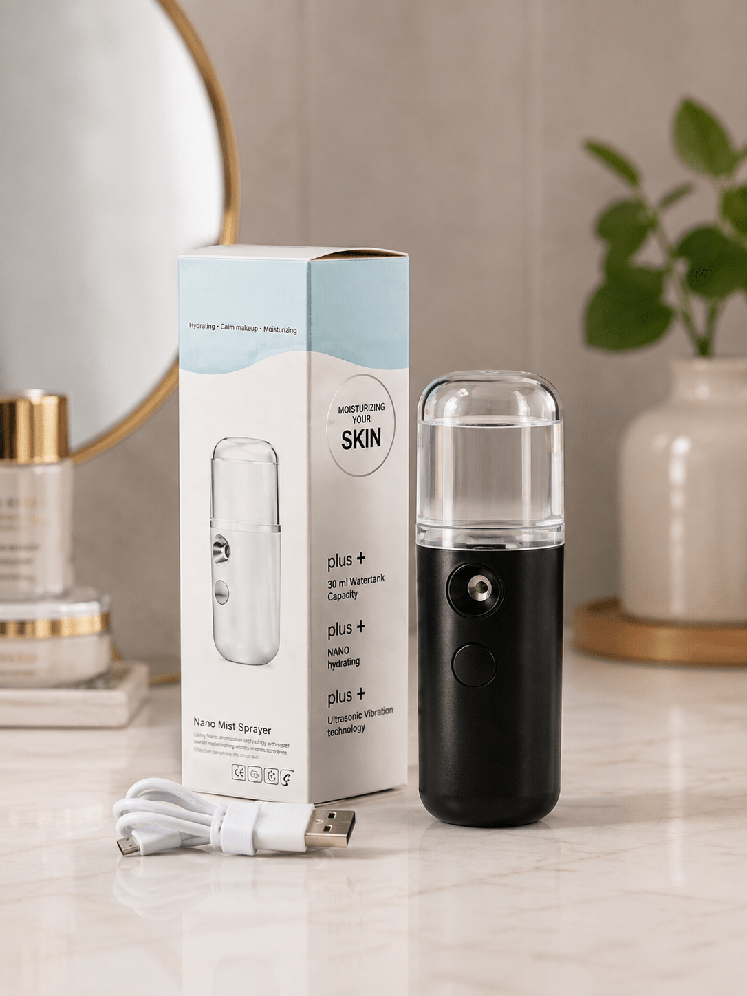 GlowMist™ Hydrating Nano Facial Sprayer - Skincare - Glow Beauty