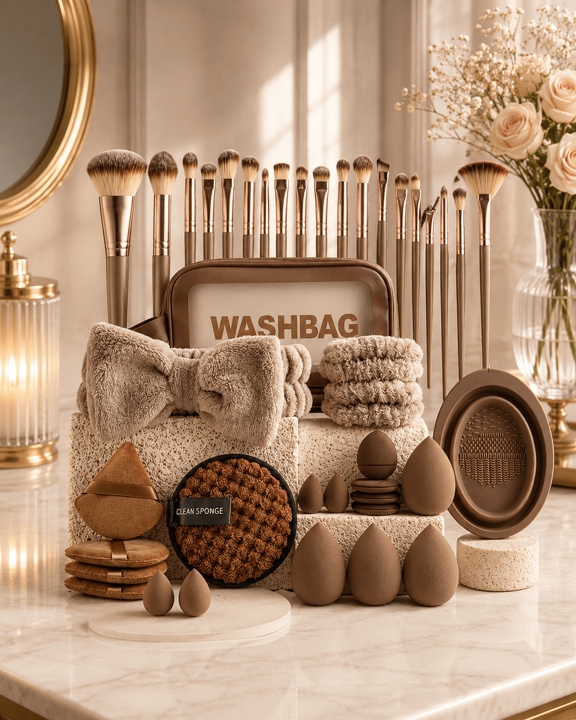 Complete Makeup & Beauty Tool Set - Beauty Accessories - Glow Beauty