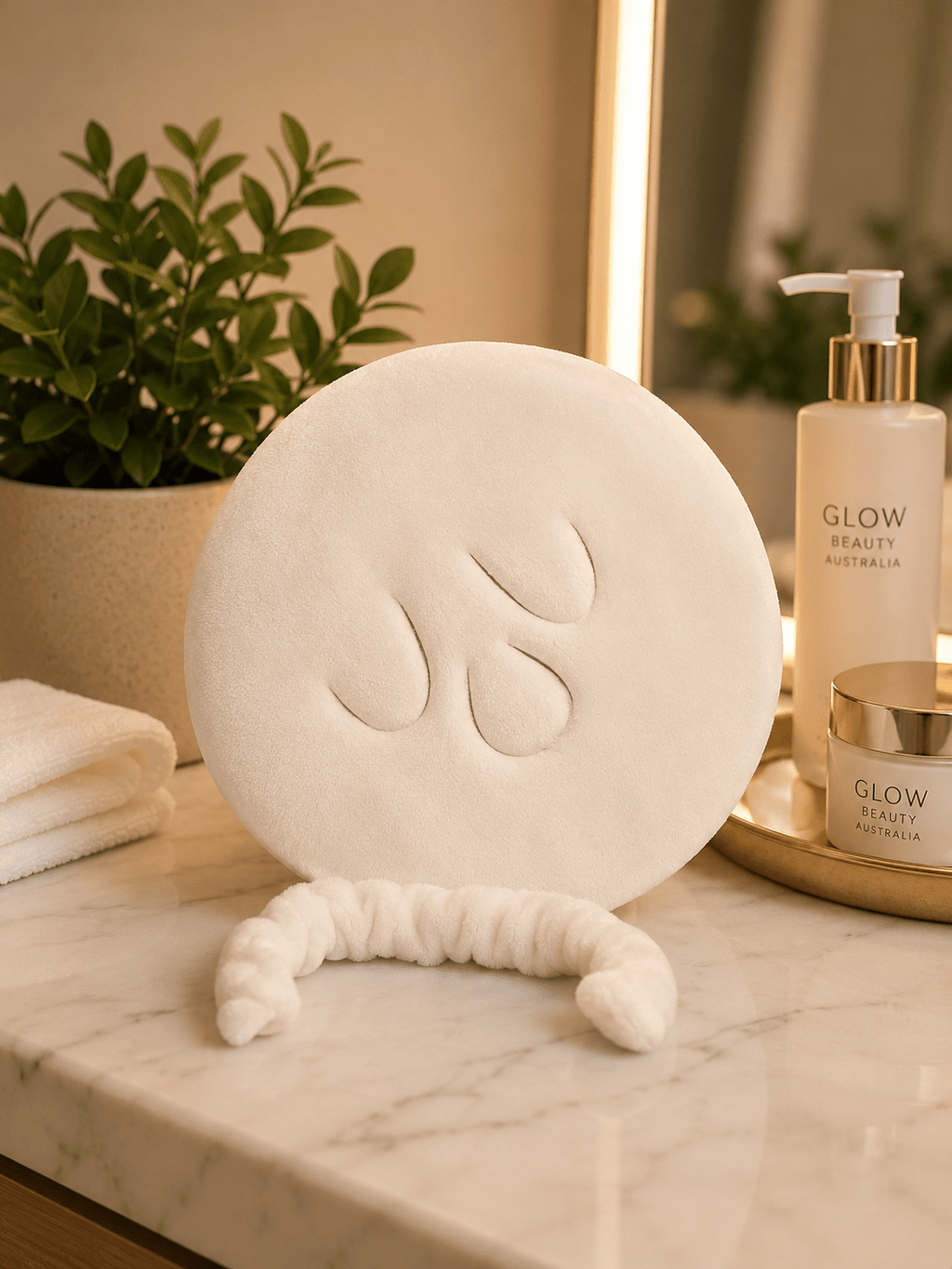 Luxury Hot & Cold Facial Compress Towel - Skincare - Glow Beauty