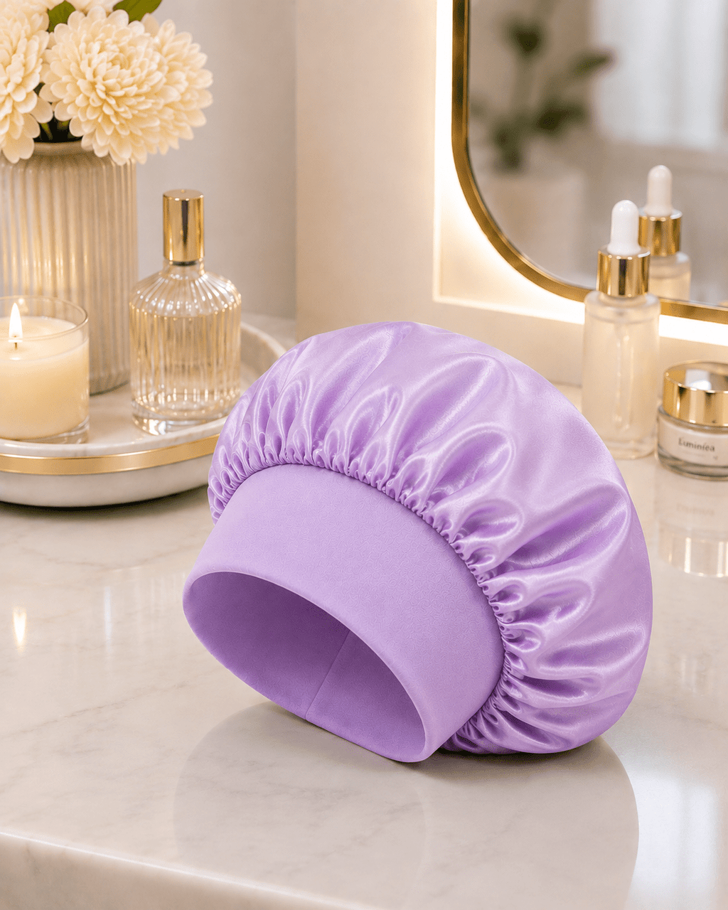 Silk Satin Hair Bonnet | Overnight Protection