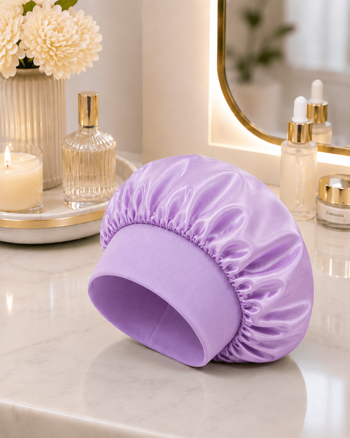 Silk Satin Hair Bonnet | Overnight Protection