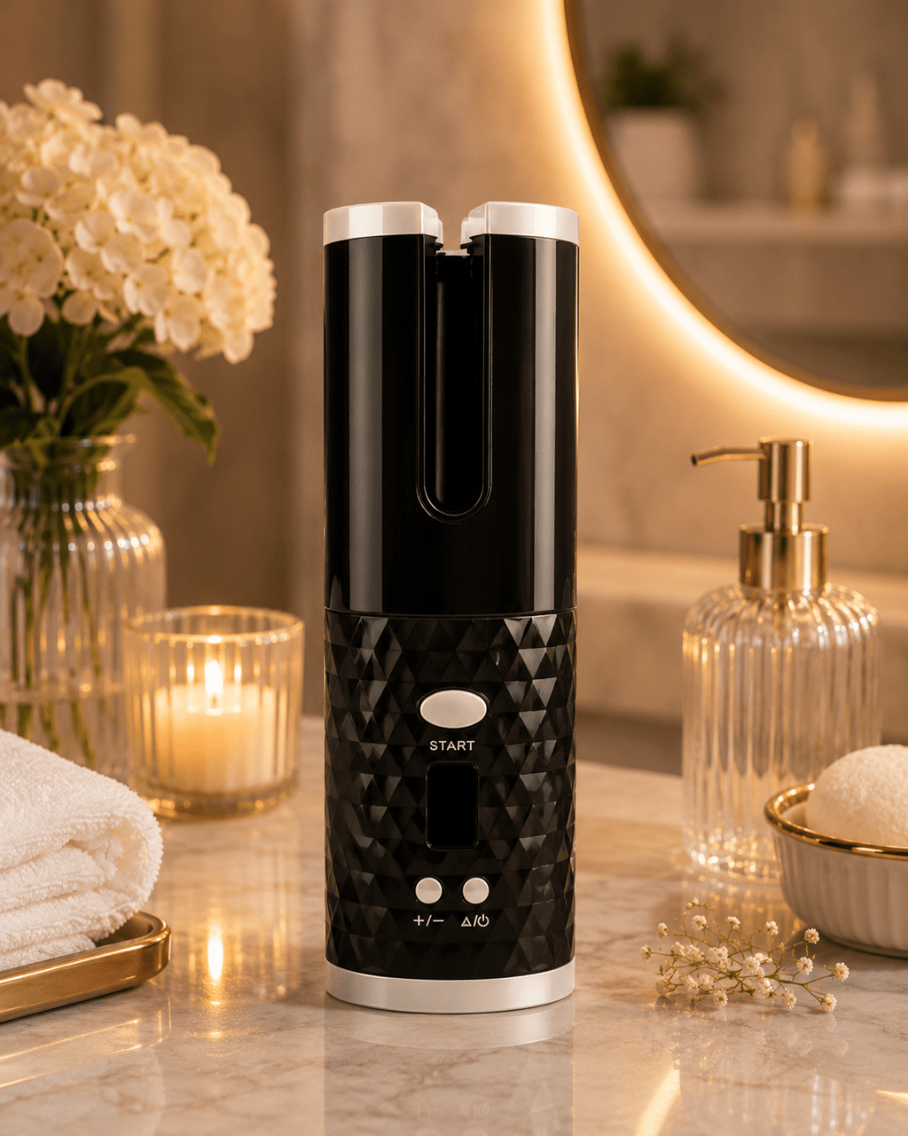 Cordless Automatic Hair Curler - Hair Care - Glow Beauty