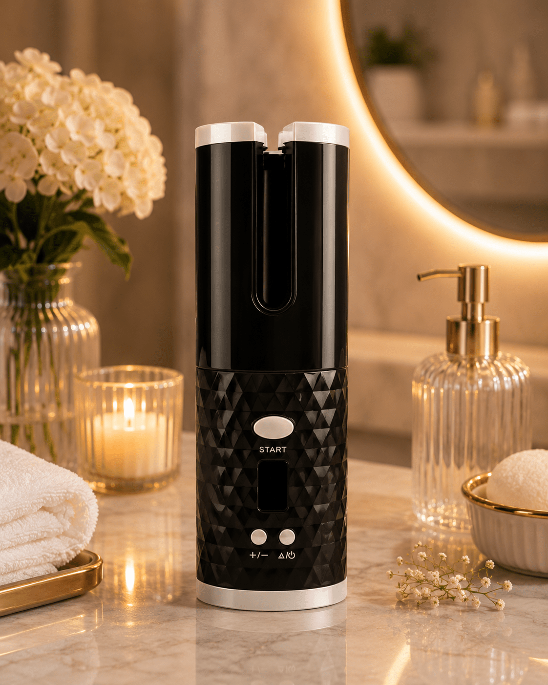 Cordless Automatic Hair Curler - Hair Care - Glow Beauty