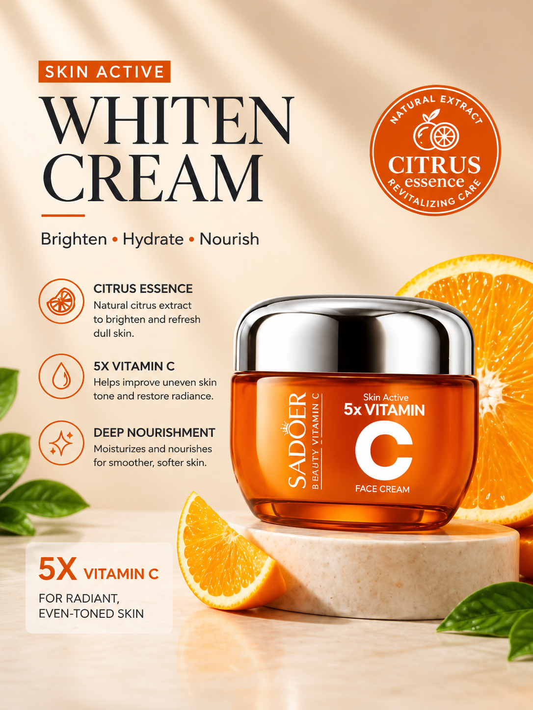 Vitamin C Brightening Face Cream