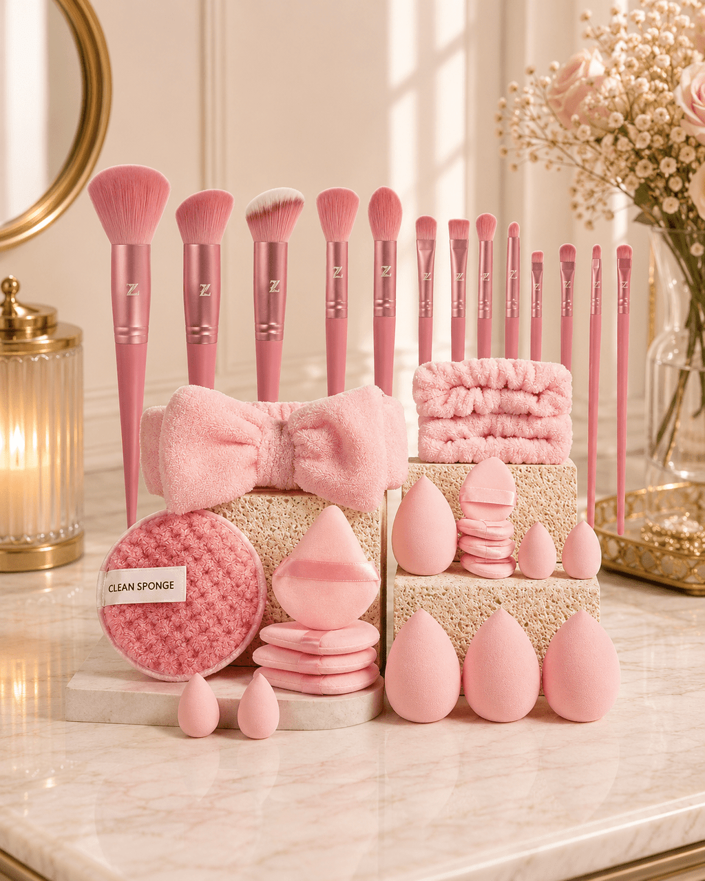 Complete Makeup & Beauty Tool Set - Beauty Accessories - Glow Beauty