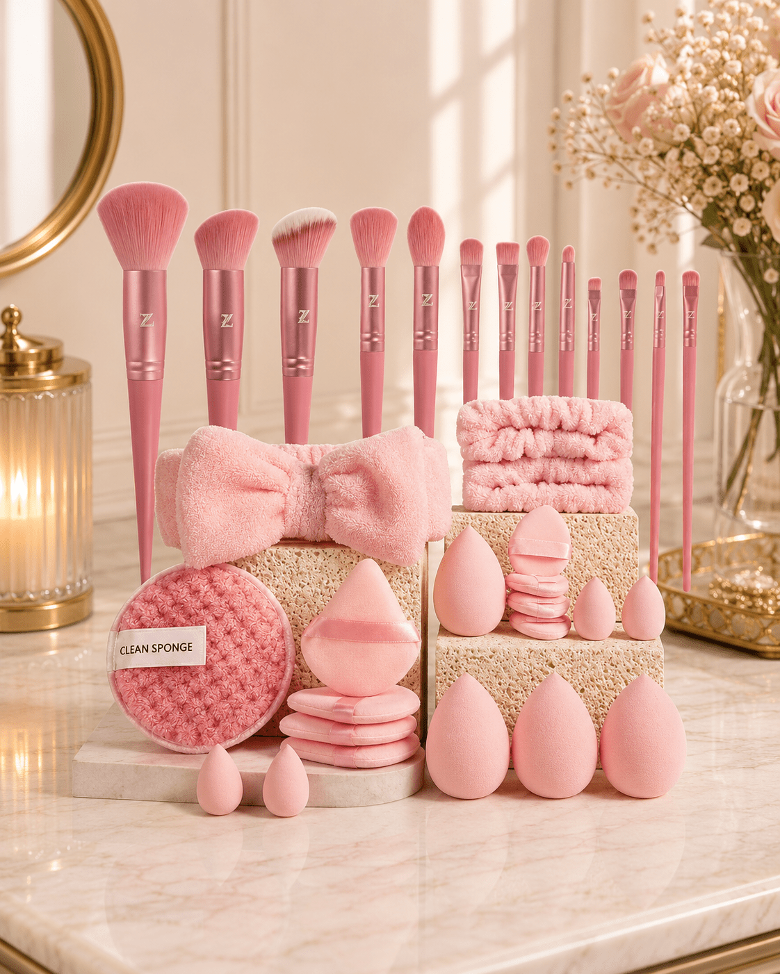 Complete Makeup & Beauty Tool Set - Beauty Accessories - Glow Beauty