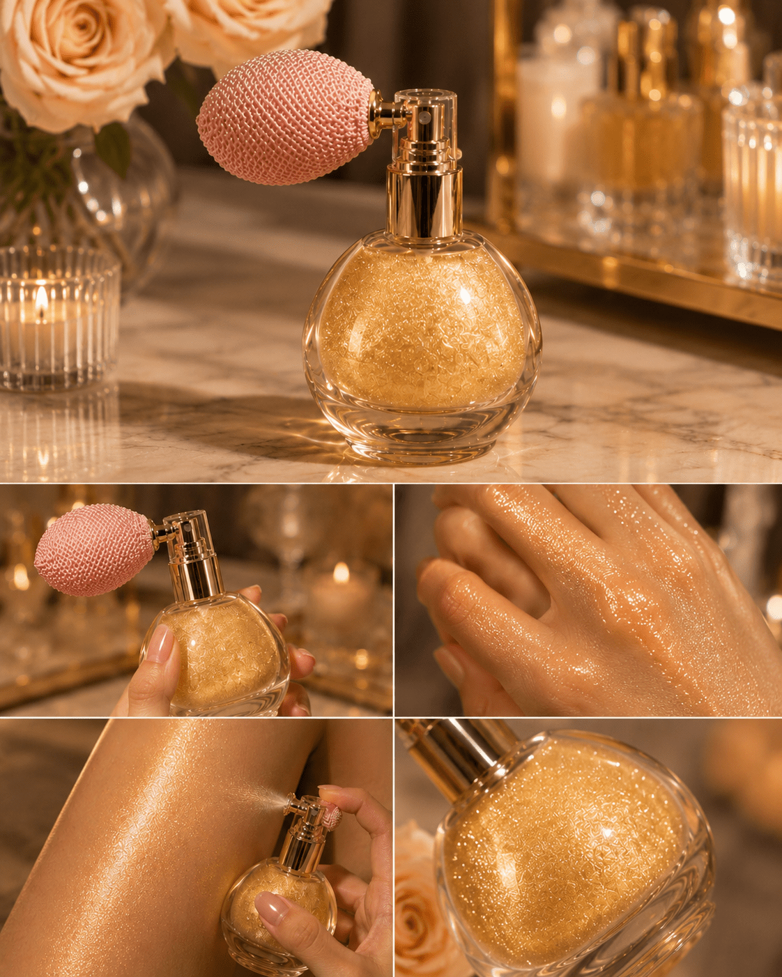 Diamond Body Shimmer Spray | Face & Body  - Body Sparkling - Glow Beauty