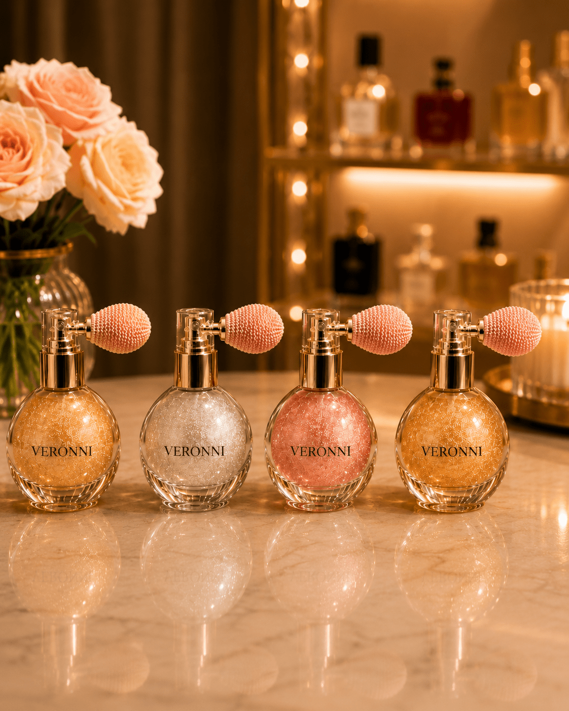 Diamond Body Shimmer Spray | Face & Body - Body Sparkling - Glow Beauty