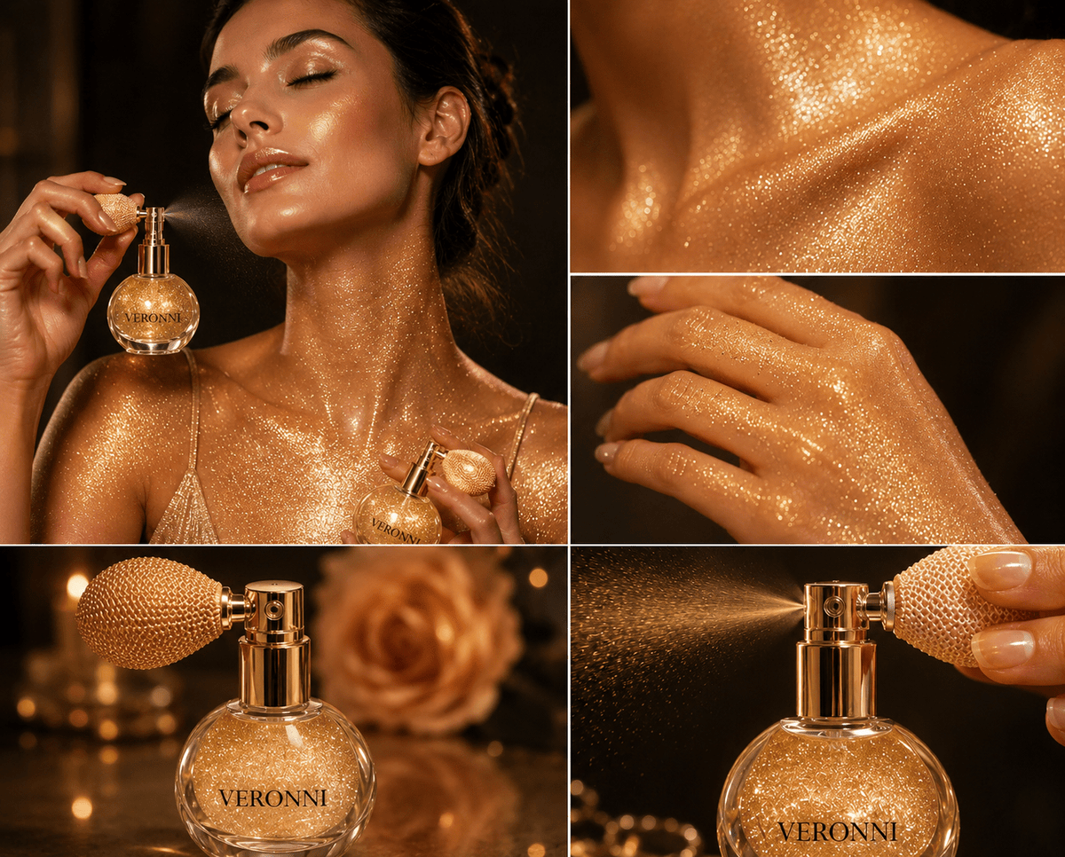 Diamond Body Shimmer Spray | Face & Body  - Body Sparkling - Glow Beauty
