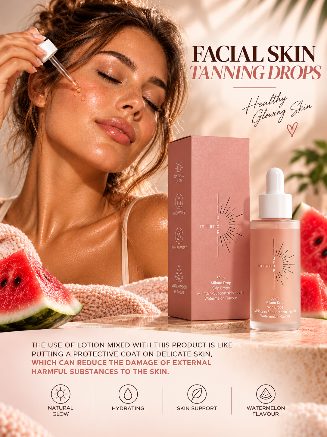 Bronzing Tanning Serum – Face & Body