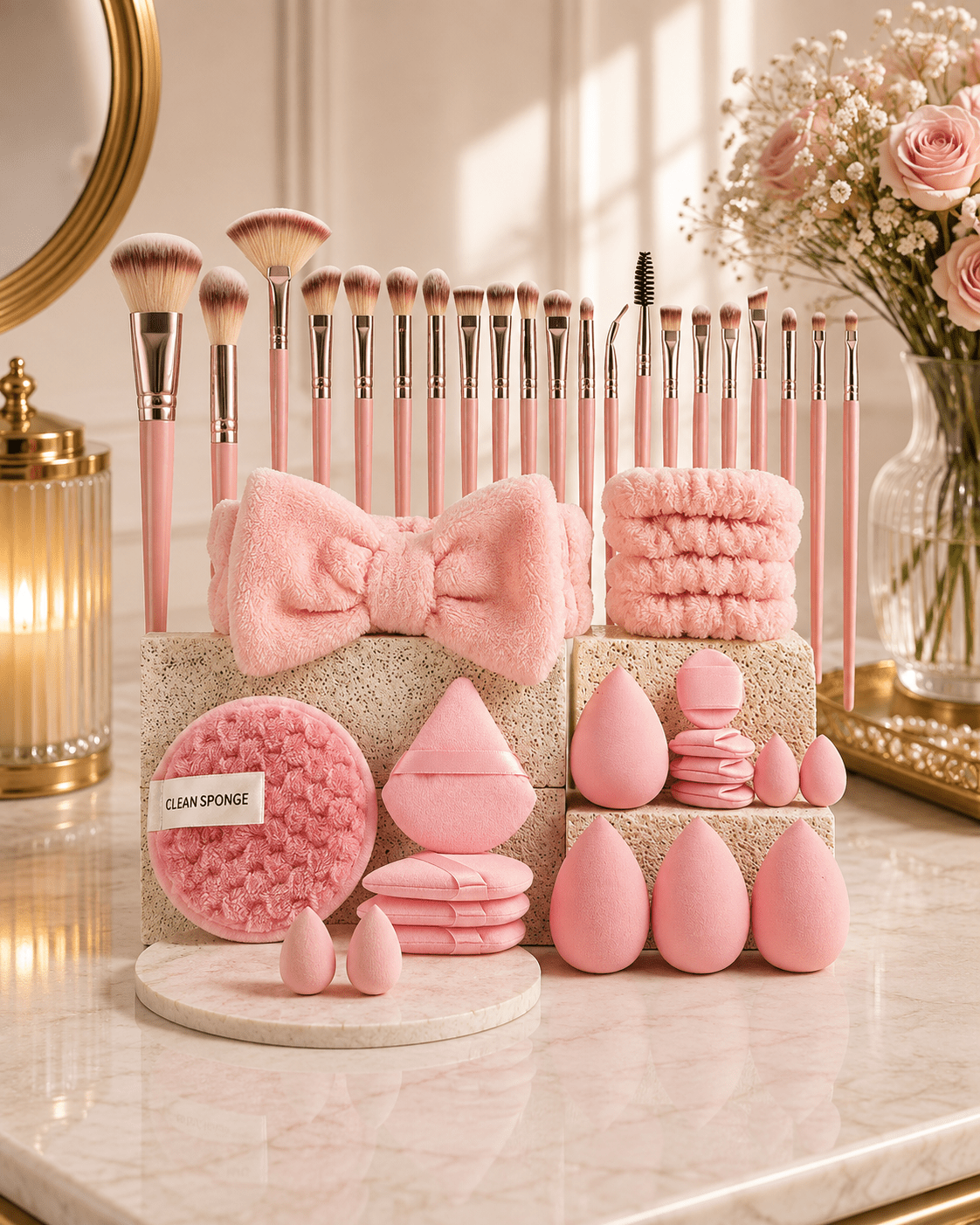 Complete Makeup & Beauty Tool Set - Beauty Accessories - Glow Beauty