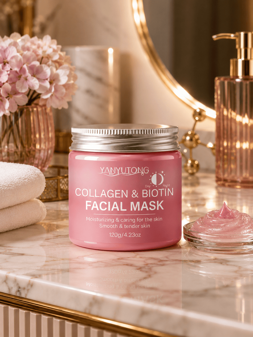Collagen & Biotin Peel-Off Face Mask | Deep Hydration
