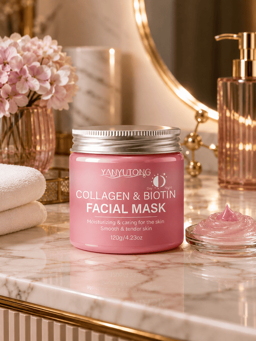 Collagen & Biotin Peel-Off Face Mask | Deep Hydration