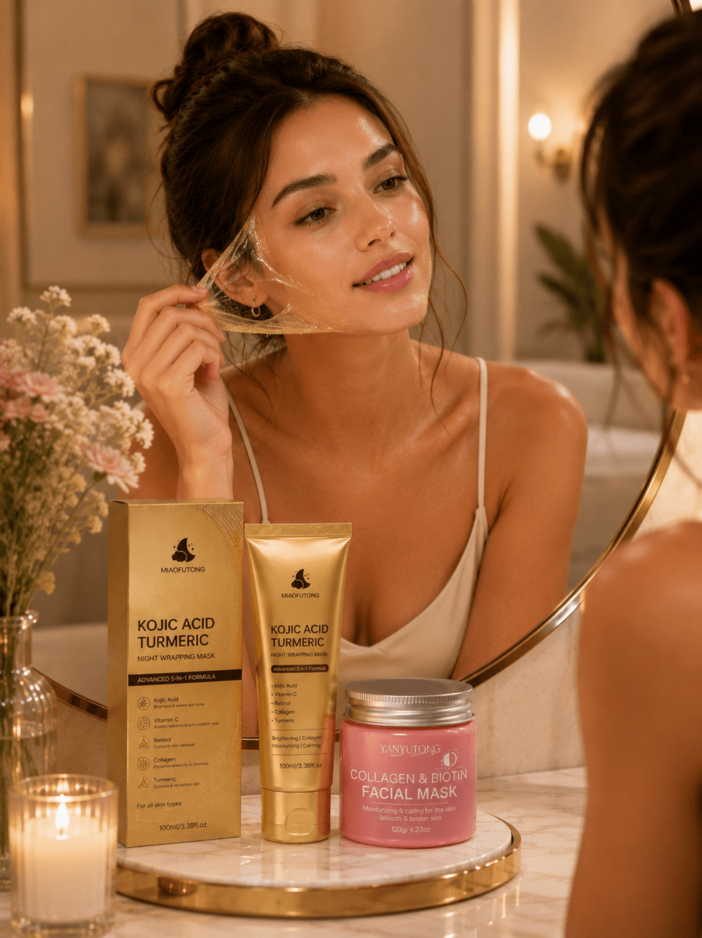 Collagen & Biotin Peel-Off Face Mask | Deep Hydration