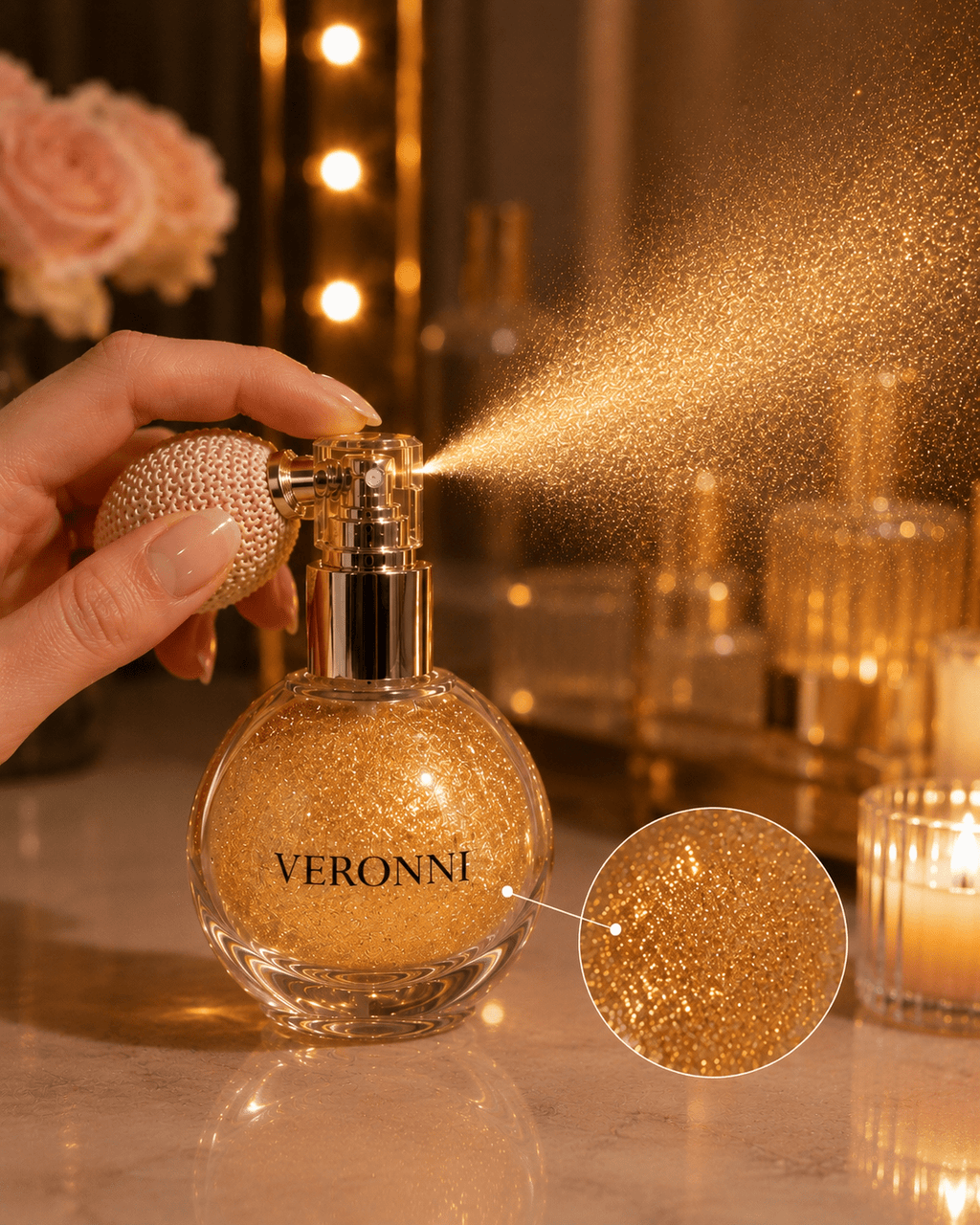 Diamond Body Shimmer Spray | Face & Body  - Body Sparkling - Glow Beauty