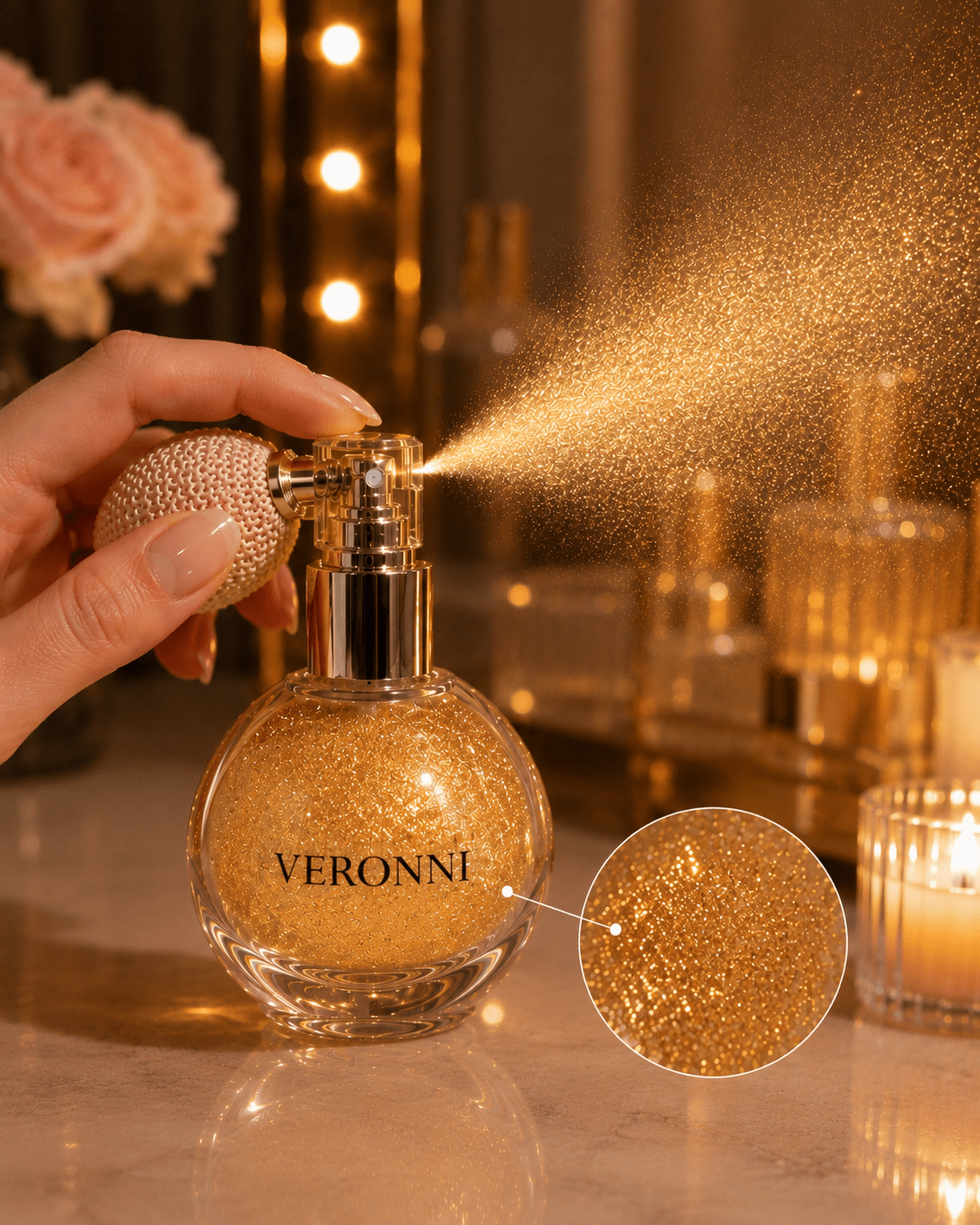 Diamond Body Shimmer Spray | Face & Body  - Body Sparkling - Glow Beauty