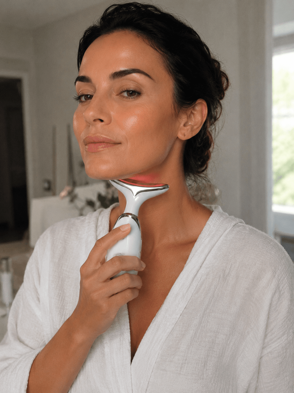 LED Face & Neck Massager | 7-Color Therapy - Skincare - Glow Beauty