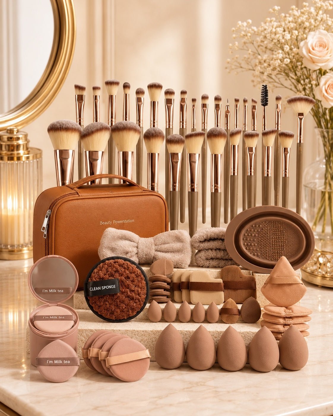 Complete Makeup & Beauty Tool Set - Beauty Accessories - Glow Beauty