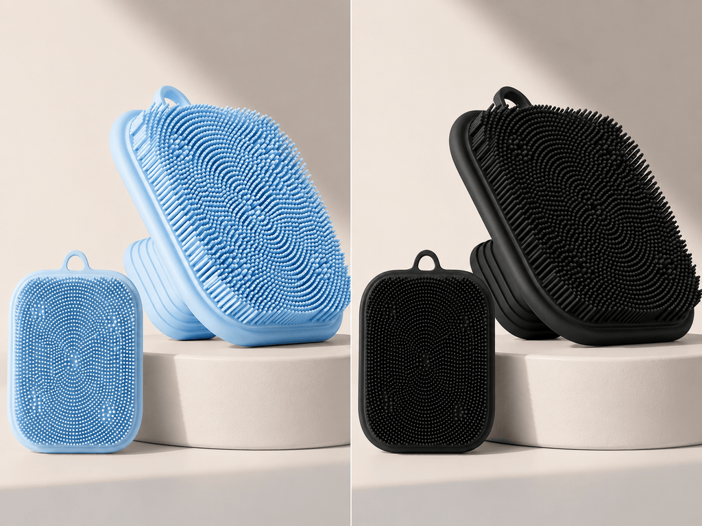 Gentle Silicone Face Scrubber | Cleansing Brush - Skincare - Glow Beauty