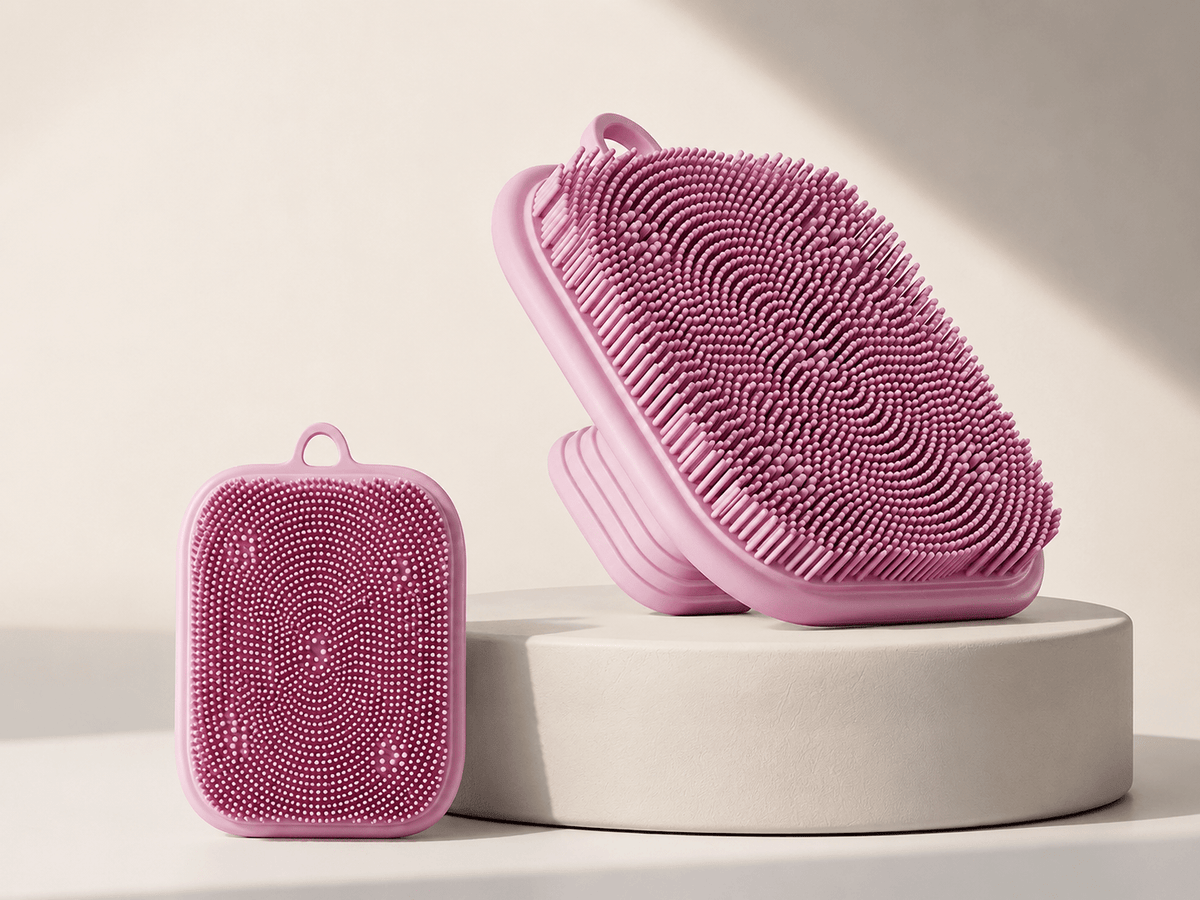 Gentle Silicone Face Scrubber | Cleansing Brush - Skincare - Glow Beauty