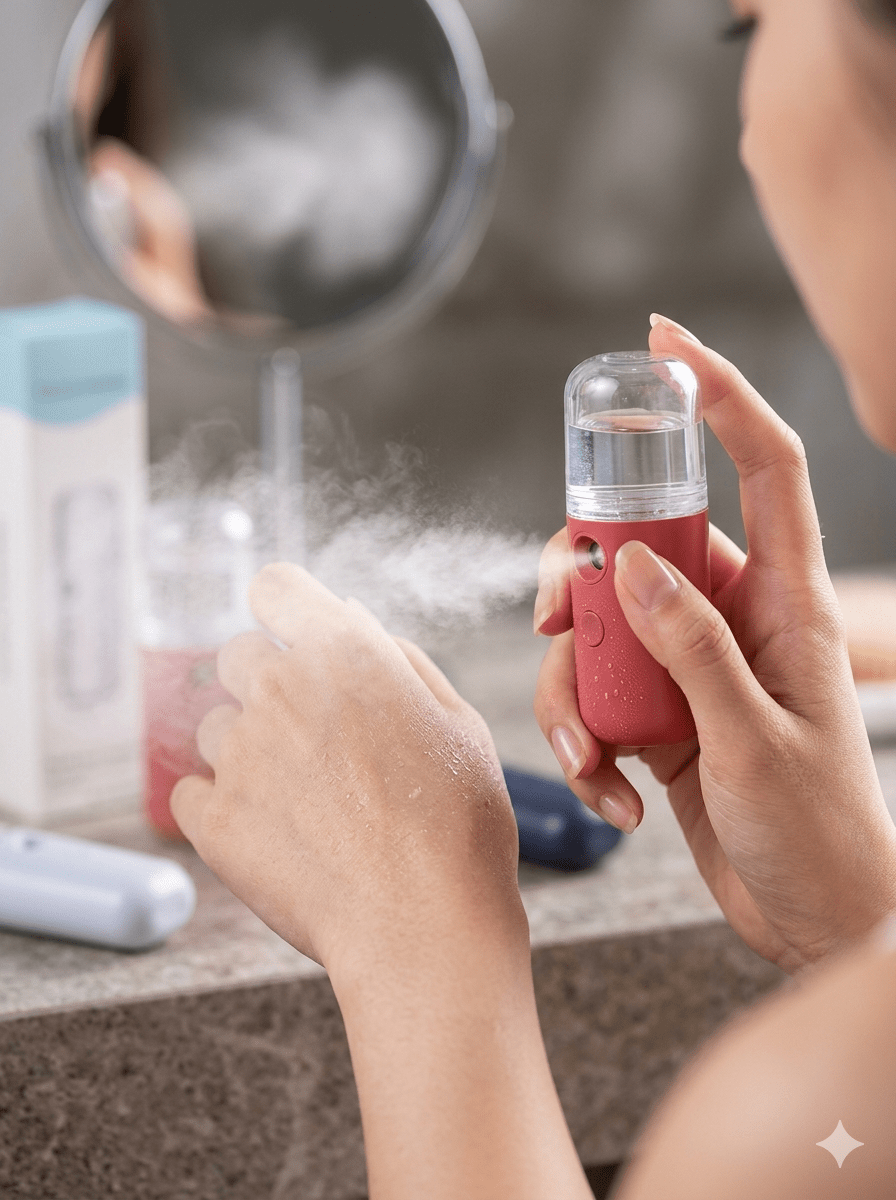 GlowMist™ Hydrating Nano Facial Sprayer - Skincare - Glow Beauty