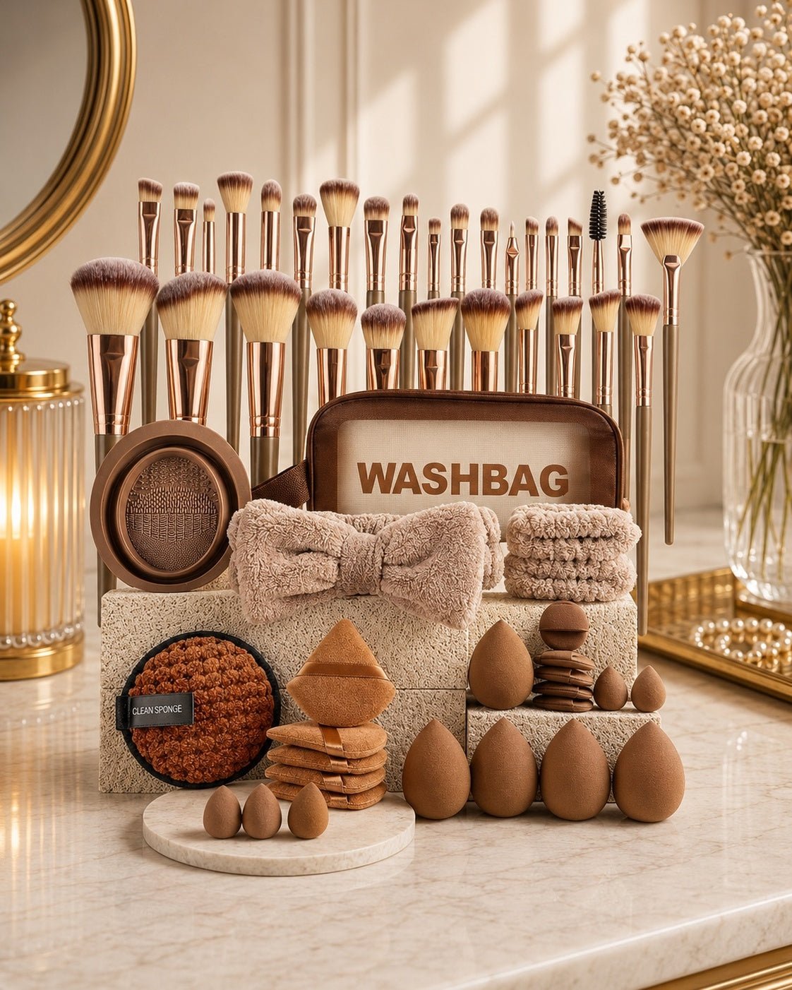 Complete Makeup & Beauty Tool Set - Beauty Accessories - Glow Beauty
