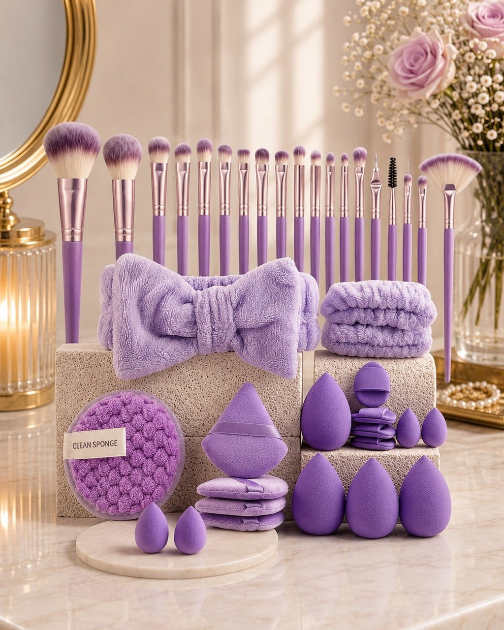 Complete Makeup & Beauty Tool Set - Beauty Accessories - Glow Beauty